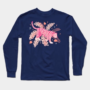 Pink tiger Long Sleeve T-Shirt